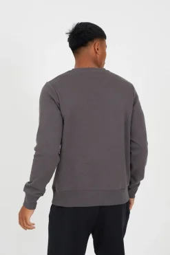 Sudadera cuello redondo