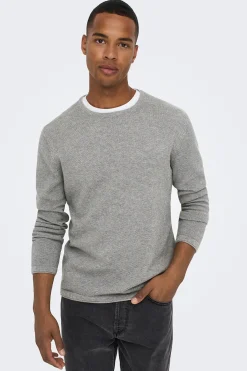 Sudadera cuello redondo