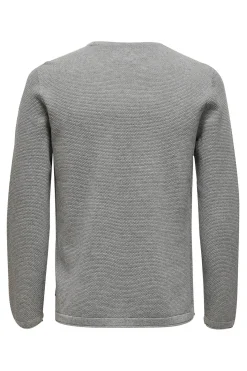 Sudadera cuello redondo