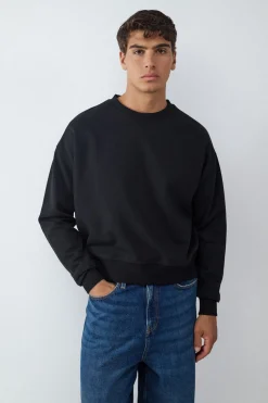 Sudadera cuello redondo