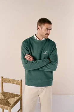 Sudadera cuello redondo