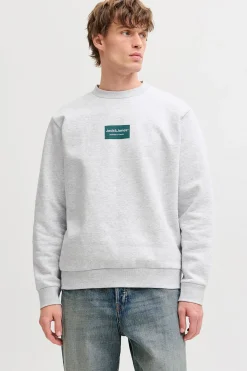 Sudadera cuello redondo felpa