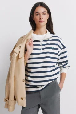 Sudadera de rayas