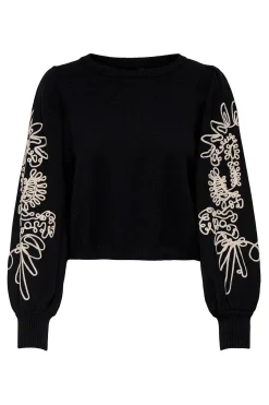 Sudadera detalles bordados