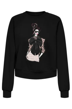 Sudadera dibujo frontal