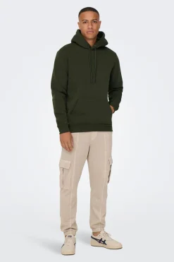 Sudadera felpada con capucha