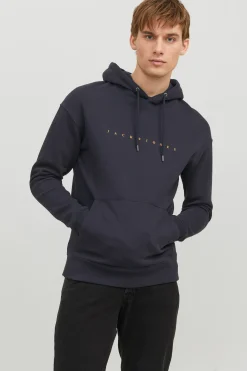 Sudadera logo con capucha