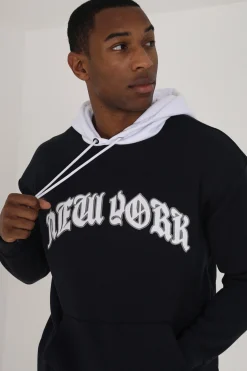 Sudadera oversize con bordado