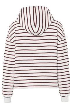 Sudadera rayas bordado