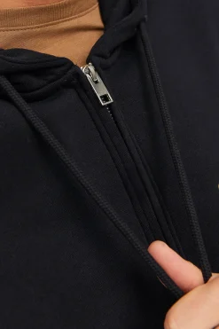 Sudadera relaxed con cremallera