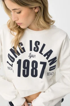 Sudadera Relaxed Long Island