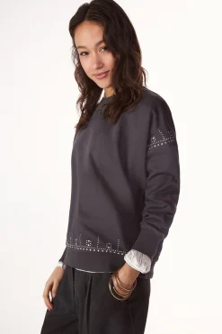 Sudadera tachas