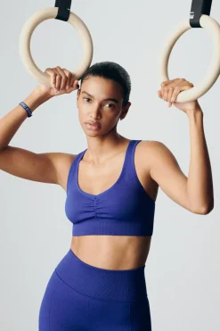 Sujetador deportivo azul SEAMLESS FIT