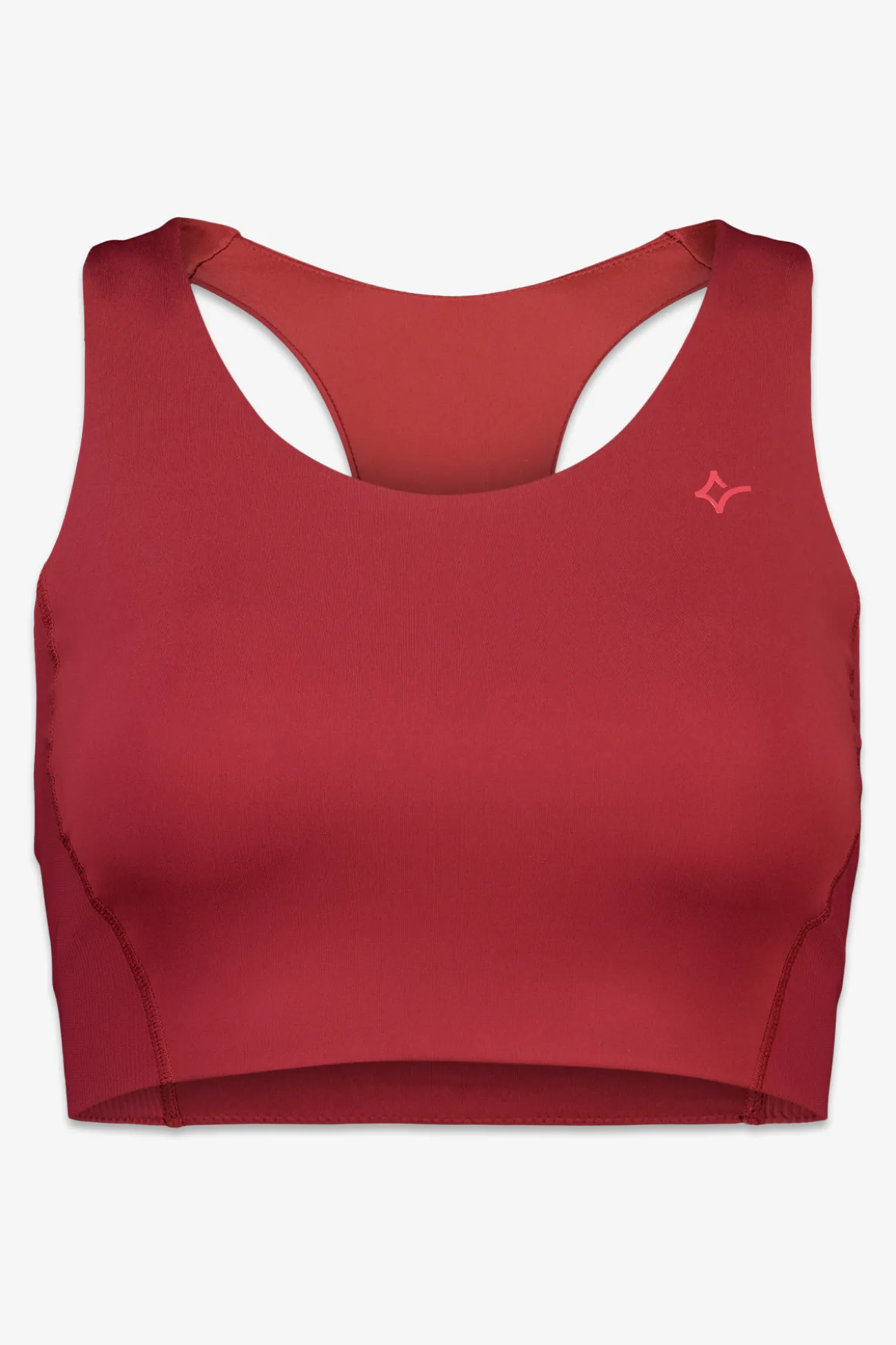 Sujetador deportivo 4D Stretch granate
