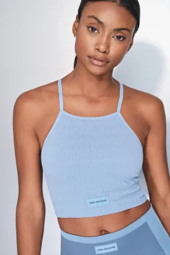 Sujetador deportivo SEAMLESS COMFORT smock azul