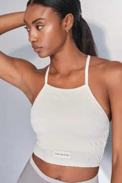 Sujetador deportivo SEAMLESS COMFORT smock blanco