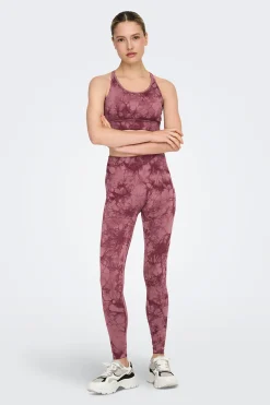Sujetador deportivo Seamless tie dye