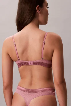 Sujetador push-up aros estampado