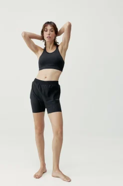 Sujetador top deportivo Bikila negro