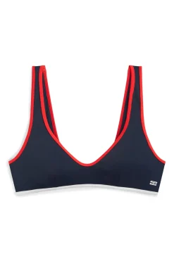 Top bikini triangular