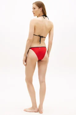 Top bikini triangular