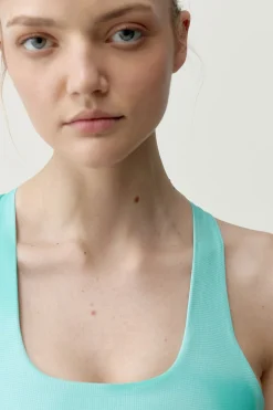 Top deportivo Elizabeth azul