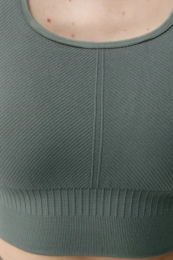 Top deportivo Eris verde