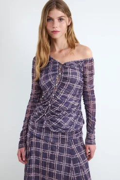 Top estampado