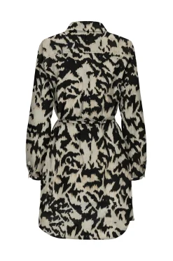 Vestido corto camisero