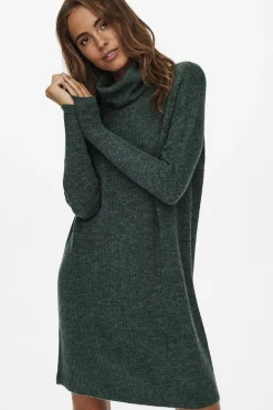 Vestido corto de punto