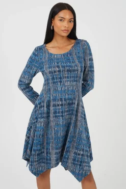 Vestido corto estampado