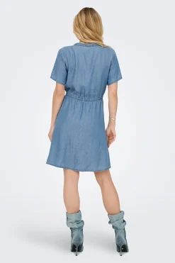 Vestido corto vaquero