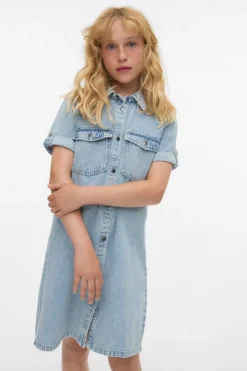 Vestido corto vaquero