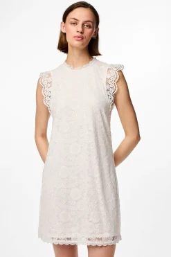Vestido de encaje sin mangas