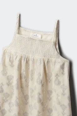 Vestido de lurex ni&ntilde;a