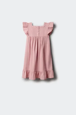 Vestido detalles crochet ni&ntilde;a
