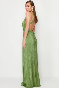 Vestido espalda abierta cruzada