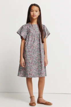 Vestido estampado flores liberty
