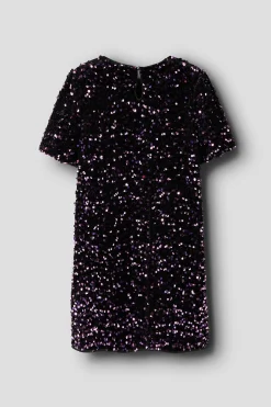 Vestido lentejuelas de ni&ntilde;a