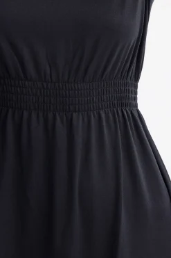 Vestido Manga Larga Cuello Sub