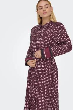 Vestido midi camisero