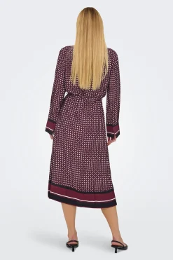 Vestido midi camisero