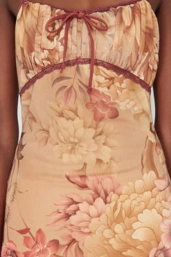 Vestido midi detalle lazo