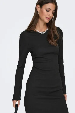 Vestido midi textura