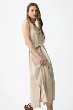 Vestido sin mangas