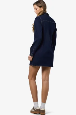 Vestido vaquero corto