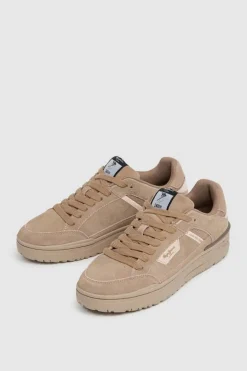 Zapatillas bajas de ante