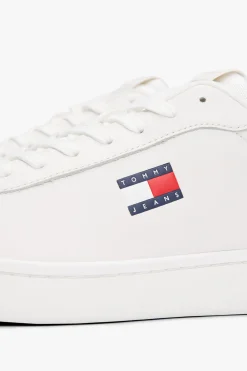 Zapatillas blancas con bandera de Tommy Jeans
