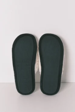 Zapatillas casa borreguito gris Mafalda