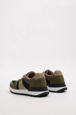 Zapatillas casual combinada